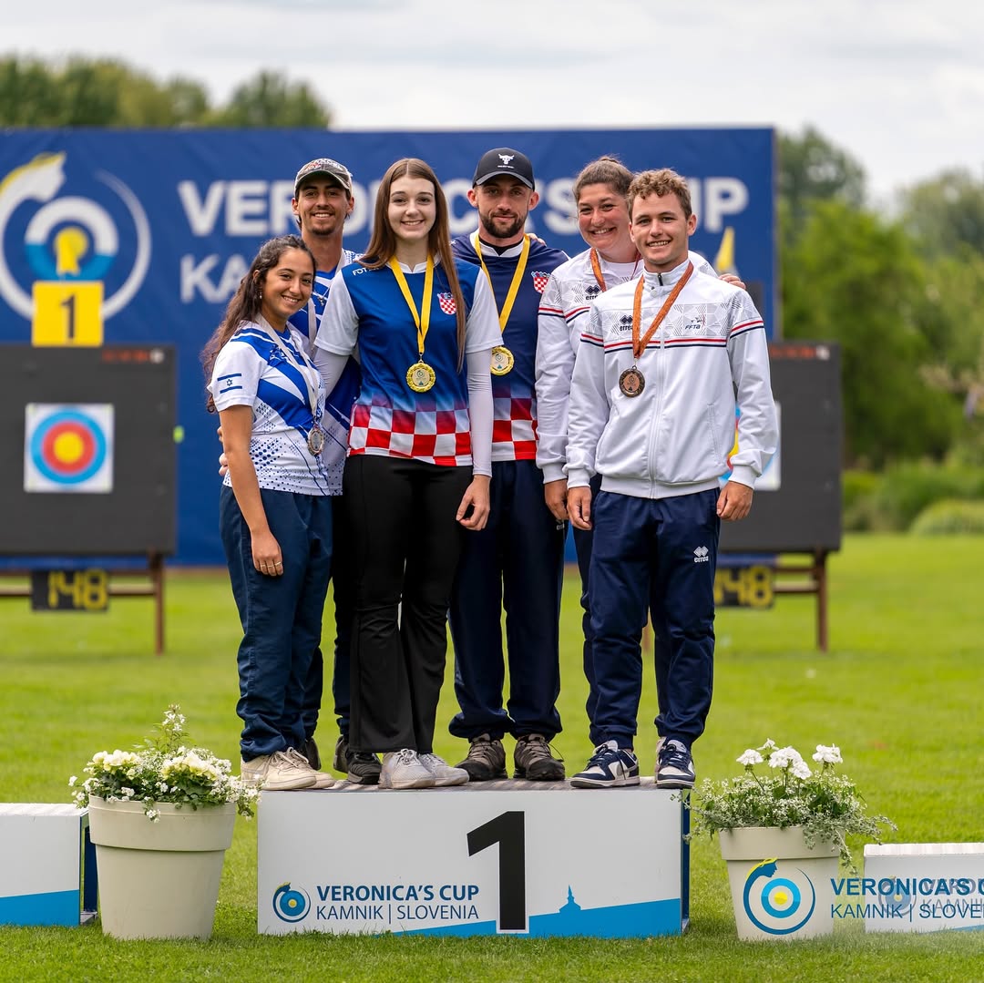 2.Sanlida-Sponsored Archer Victor Bouleau Wins Bronze at Veronica’s Cup with Her